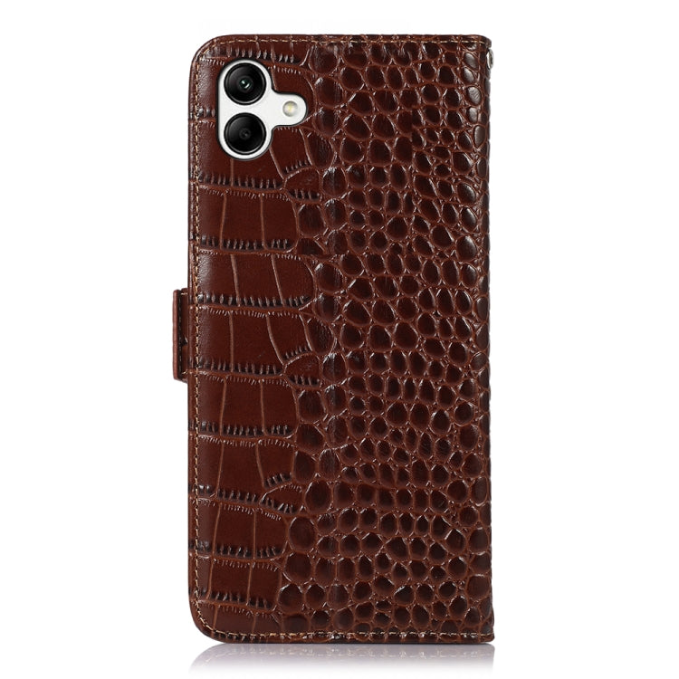 Crocodile Top Layer Cowhide Leather Phone Case, For Samsung Galaxy F14 5G, For Xiaomi 13 Ultra