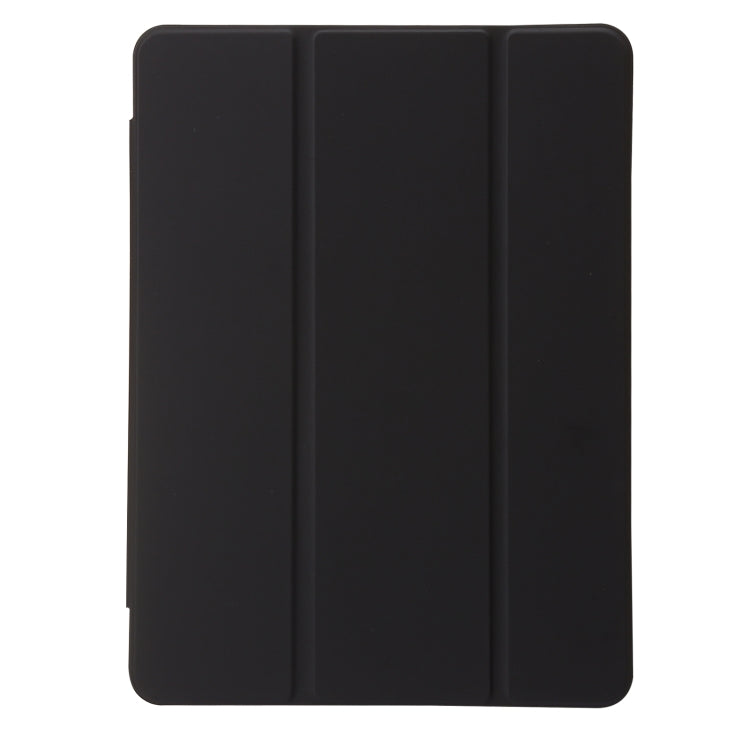 Étui en cuir acrylique transparent à 3 volets pour tablette iPad 10.2 / Pro 10.5 2017