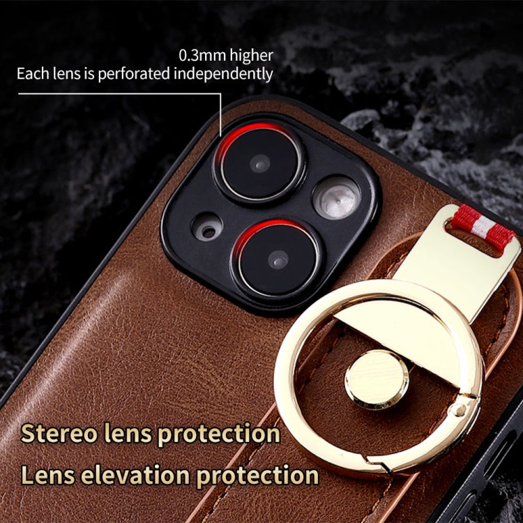 Wristband Leather Back Phone Case