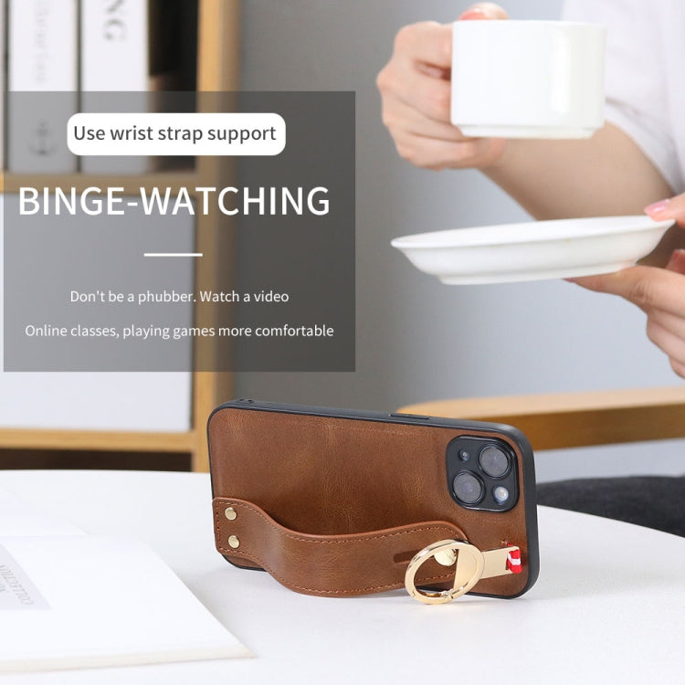 Wristband Leather Back Phone Case