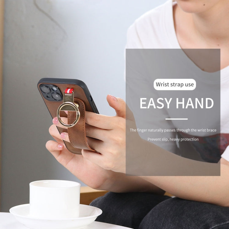 Wristband Leather Back Phone Case