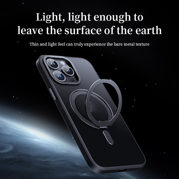 360 Rotating MagSafe Magnetic Skin Feel Phone Case, For iPhone 14 Pro Max, For iPhone 14 Pro, For iPhone 14 Plus, For iPhone 14
