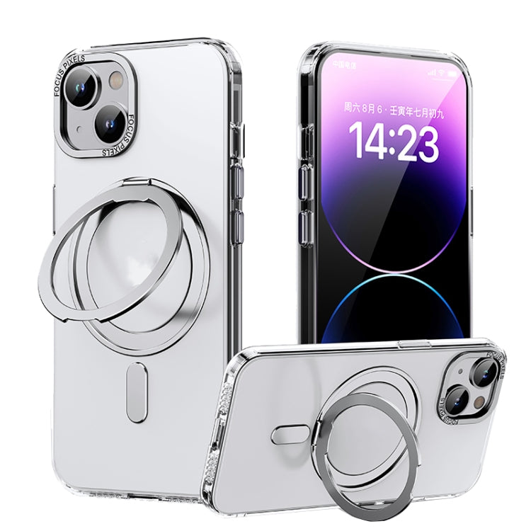 360 Rotating MagSafe Magnetic Skin Feel Phone Case, For iPhone 14 Pro Max, For iPhone 14 Pro, For iPhone 14 Plus, For iPhone 14