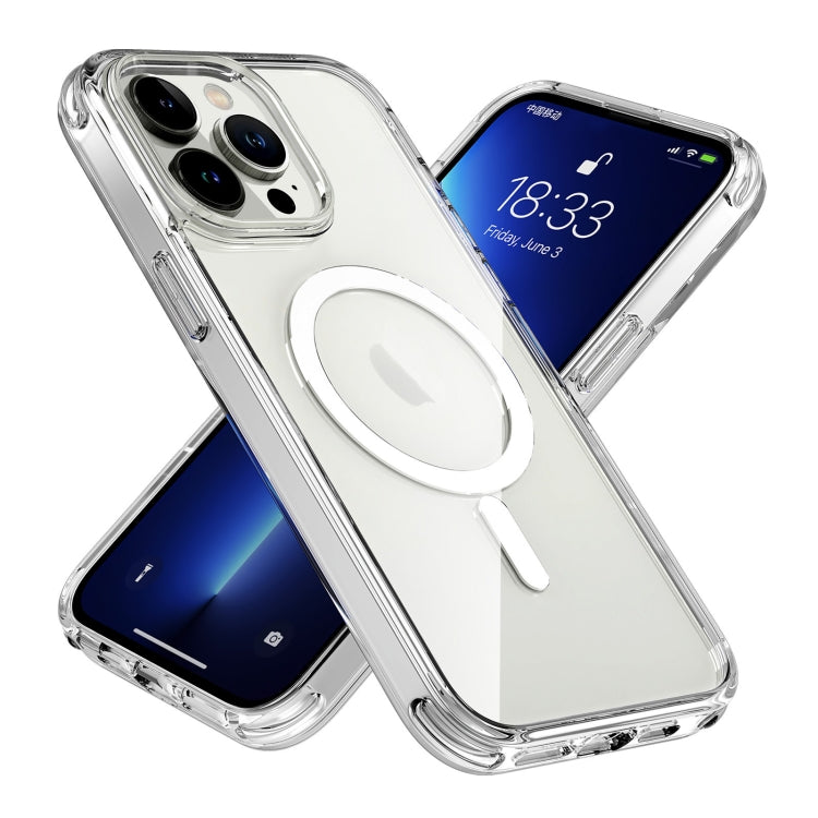 Magsafe Magnetic Airbag Shockproof TPU + PC Phone Case, For iPhone 14, For iPhone 14 Plus, For iPhone 14 Pro, For iPhone 14 Pro Max