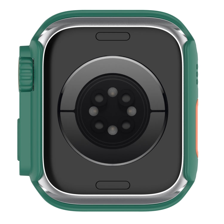 Tempered Film + PC Integrated Watch Protective Case, For Apple Watch Series SE 2 / 6 / SE / 5 / 4 40mm, For Apple Watch Series 9 / 8 / 7 41mm, For Apple Watch Series SE 2 / 6 / SE / 5 / 4 44mm, For Apple Watch Series 9 / 8 / 7 45mm