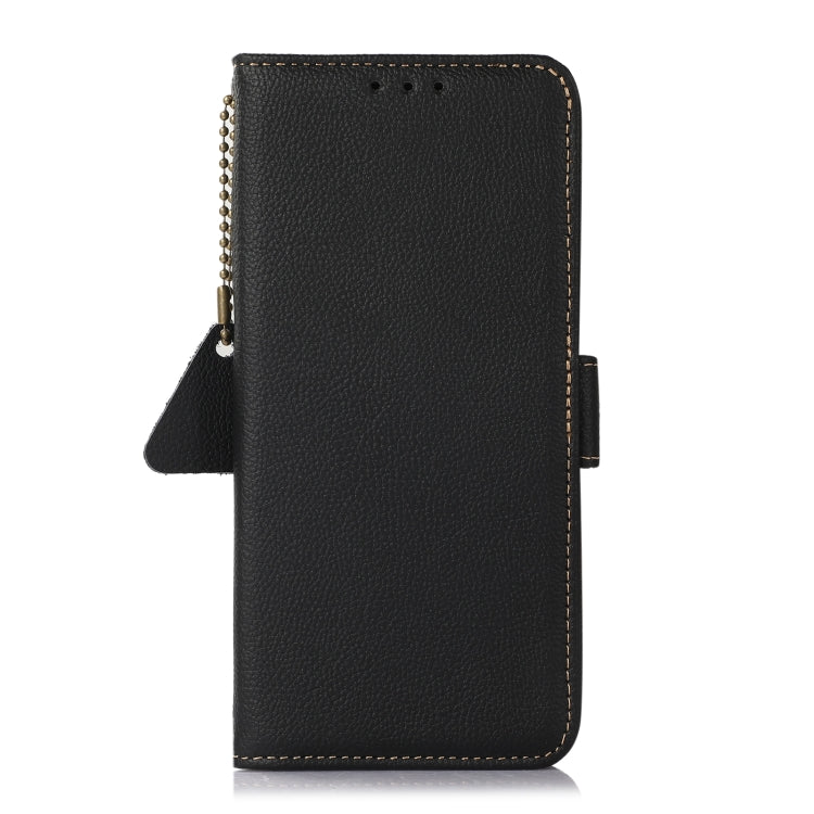 Side-Magnetic TJ Genuine Leather RFID Phone Case, For Xiaomi 13 Ultra