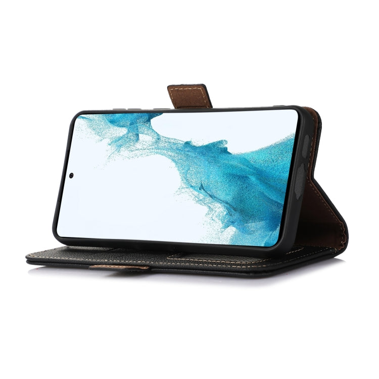 Side-Magnetic TJ Genuine Leather RFID Phone Case, For Xiaomi 13 Ultra