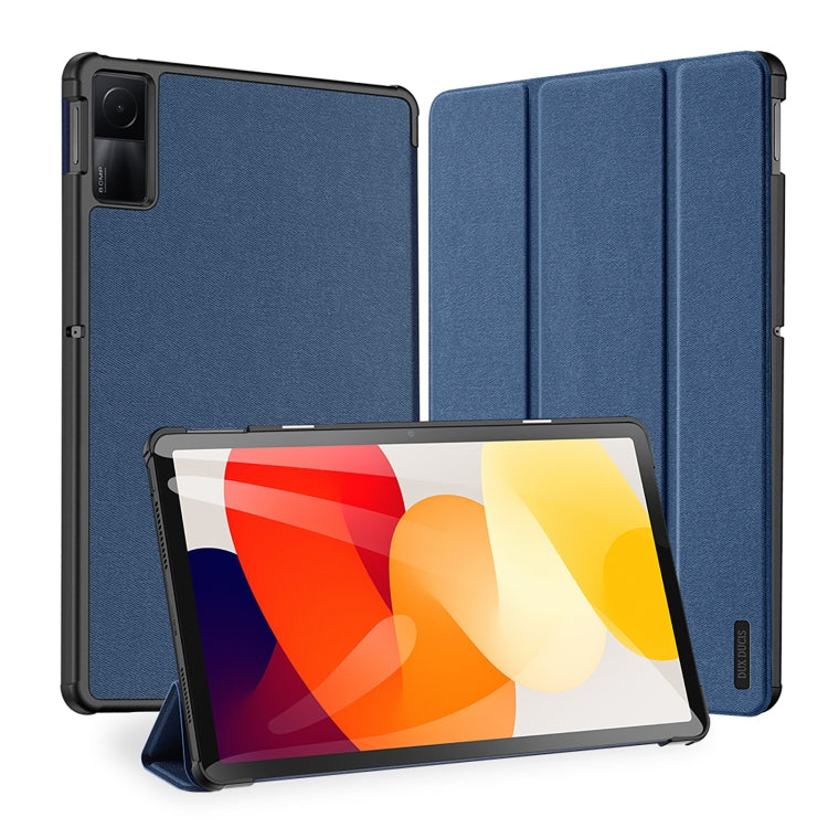 DUX DUCIS Domo Series Magnetic Flip Leather Tablet Case, For Xiaomi Redmi Pad 2, For Xiaomi Redmi Pad SE, For Xiaomi Pad 6 Pro / Pad 6