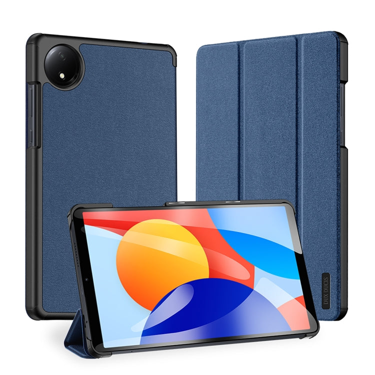 DUX DUCIS Domo Series Magnetic Flip Leather Tablet Case, For Xiaomi Pad 7S Pro 12.5, For Xiaomi Redmi Pad 2, For Xiaomi Redmi Pad SE 4G, For Xiaomi Redmi Pad SE, For Xiaomi Pad 6 Pro / Pad 6