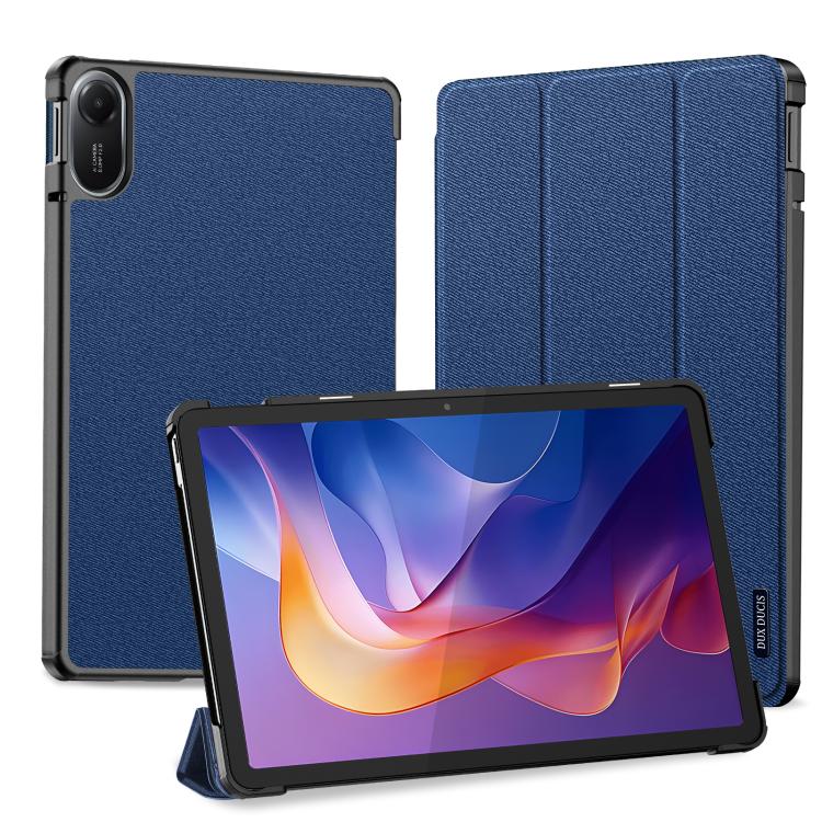 DUX DUCIS Domo Series Magnetic Flip Leather Tablet Case, For Xiaomi Pad 7S Pro 12.5, For Xiaomi Redmi Pad 2, For Xiaomi Redmi Pad SE 4G, For Xiaomi Redmi Pad SE, For Xiaomi Pad 6 Pro / Pad 6
