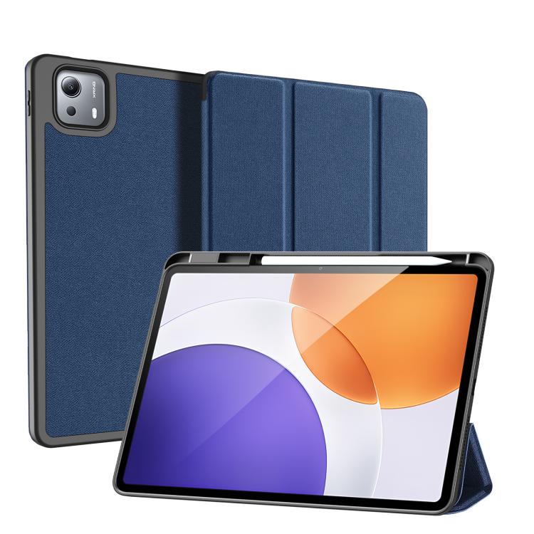 DUX DUCIS Domo Series Magnetic Flip Leather Tablet Case, For Xiaomi Pad 7S Pro 12.5, For Xiaomi Redmi Pad 2, For Xiaomi Redmi Pad SE 4G, For Xiaomi Redmi Pad SE, For Xiaomi Pad 6 Pro / Pad 6