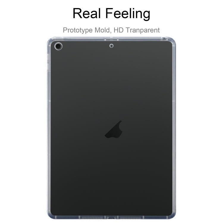 Étui en TPU transparent antichoc pour tablette, compatible avec iPad 10.2 (2021/2020/2019), iPad 2025/2022, iPad Air 10.9 (2020/2022), iPad mini 6 (2024), iPad Pro 11 (2022/2021/2020), iPad Pro 12.9 (2022/2021/2020).