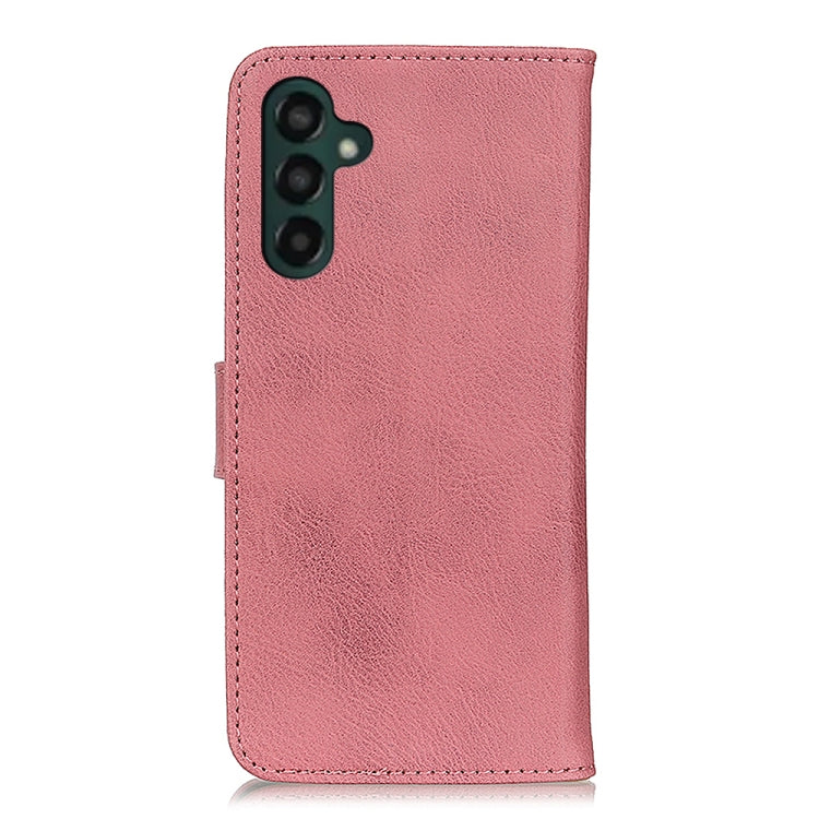 KHAZNEH Cowhide Texture Horizontal Flip Leather Phone Case, For Samsung Galaxy A55 5G, For Samsung Galaxy M34 5G, For Samsung Galaxy M54 5G, For Samsung Galaxy A35 5G, For Samsung Galaxy S23 FE 5G, For Samsung Galaxy A05 4G