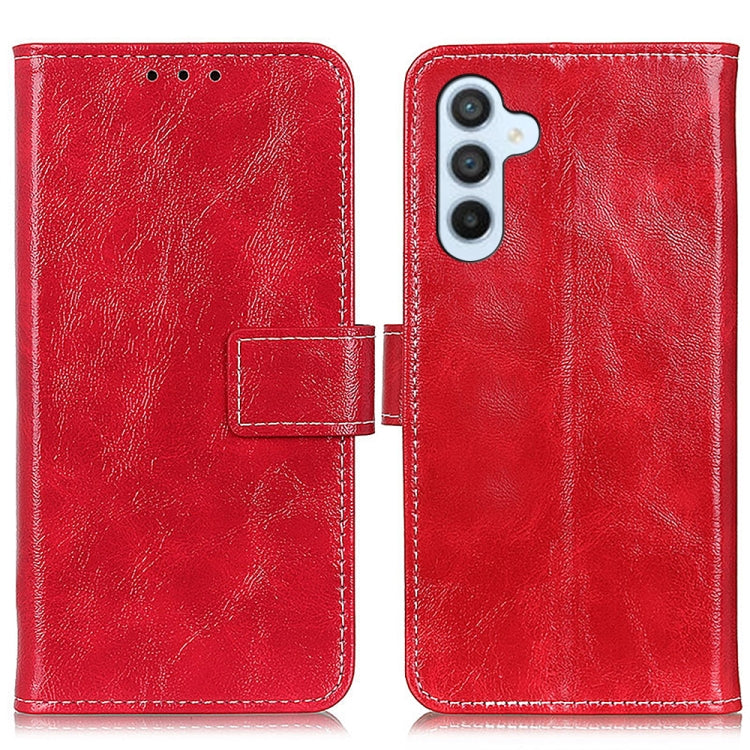 Retro Crazy Horse Texture Horizontal Flip Leather Phone Case, For Samsung Galaxy M34 5G, For Samsung Galaxy M54 5G, For Samsung Galaxy S23 FE 5G, For Samsung Galaxy A15
