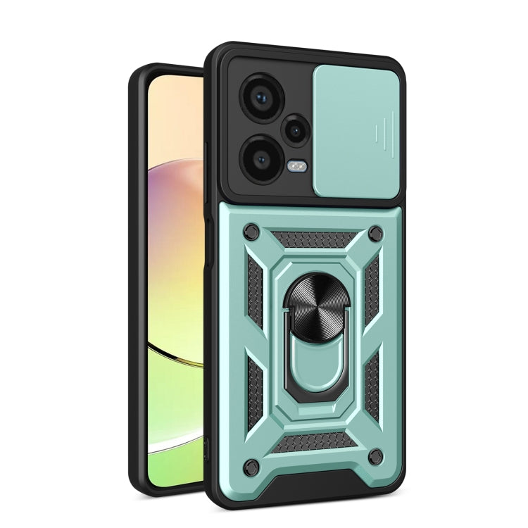 Sliding Camera Cover Design TPU+PC Protective Case, For Xiaomi Redmi Note 12 Pro+ 5G