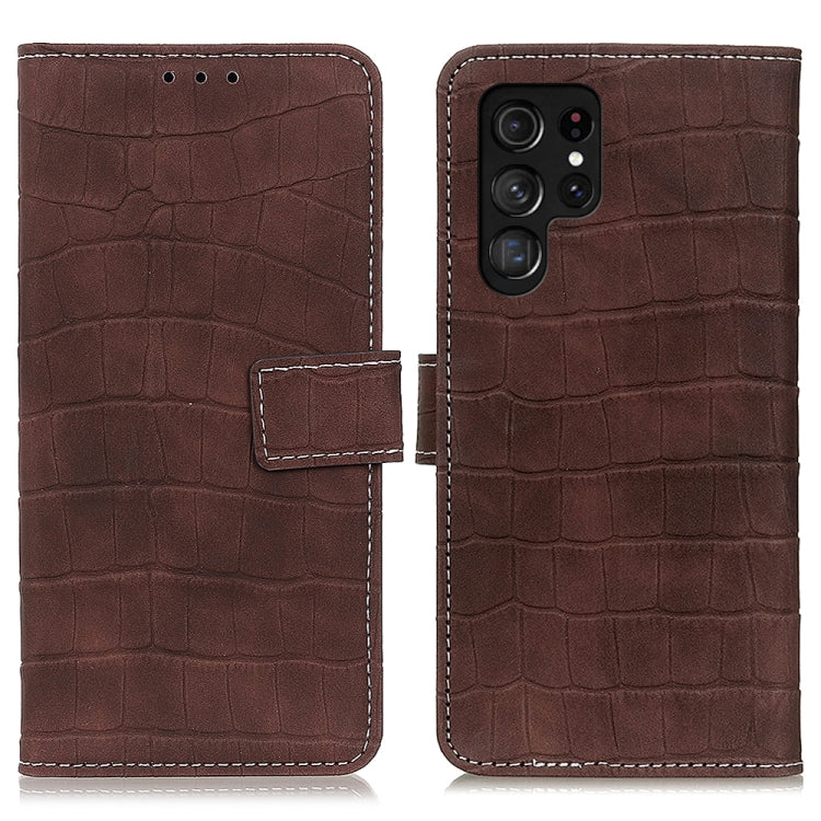 Magnetic Crocodile Texture Leather Phone Case, For Samsung Galaxy S23 FE 5G, For Samsung Galaxy M54 5G, For Samsung Galaxy A15, For Samsung Galaxy S24, For Samsung Galaxy A25 5G Global, For Samsung Galaxy S24 Ultra