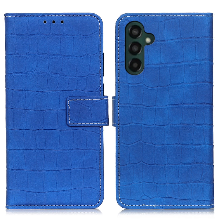 Magnetic Crocodile Texture Leather Phone Case, For Samsung Galaxy A55 5G, For Samsung Galaxy A05 4G, For Samsung Galaxy A35 5G, For Samsung Galaxy A05s 4G, For Samsung Galaxy S24+, For Samsung Galaxy M34 5G