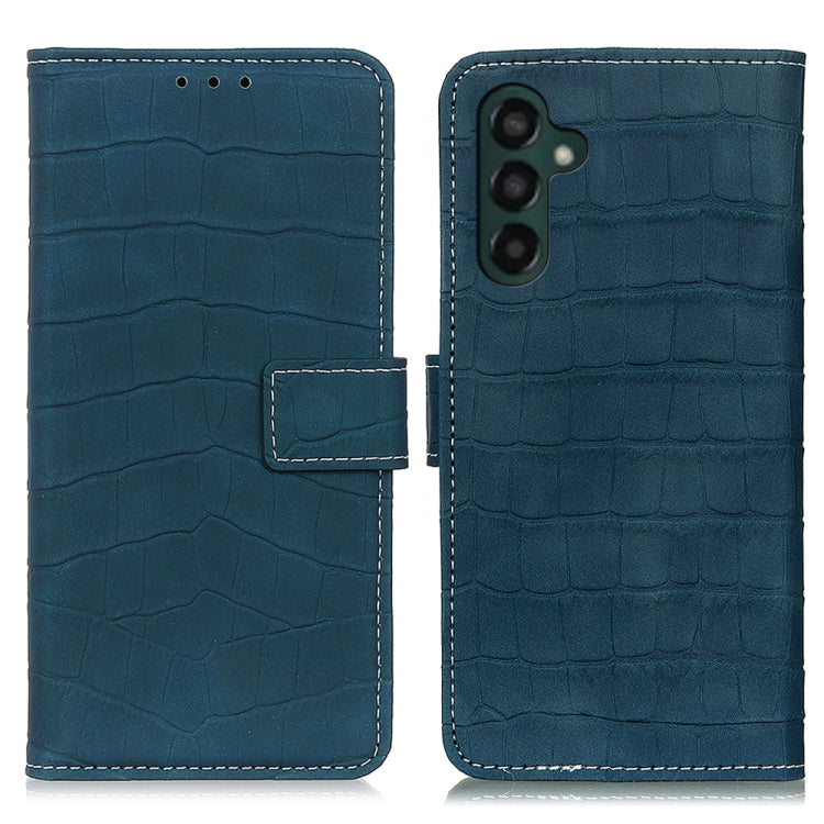 Magnetic Crocodile Texture Leather Phone Case, For Samsung Galaxy A55 5G, For Samsung Galaxy A05 4G, For Samsung Galaxy A35 5G, For Samsung Galaxy A05s 4G, For Samsung Galaxy S24+, For Samsung Galaxy M34 5G