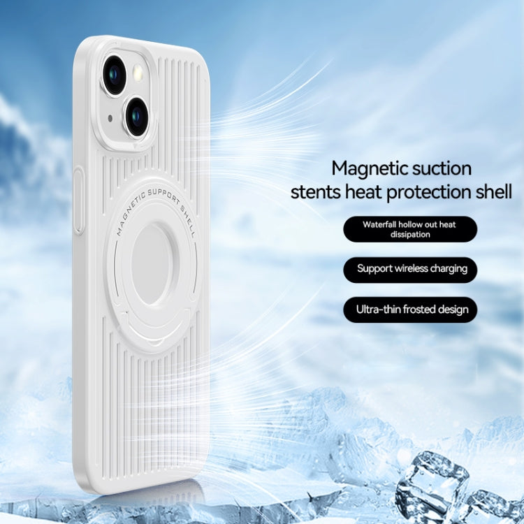 Cooling MagSafe Magnetic Ring Holder Phone Case, For iPhone 14, For iPhone 14 Pro, For iPhone 14 Pro Max, For iPhone 13, For iPhone 13 Pro, For iPhone 13 Pro Max