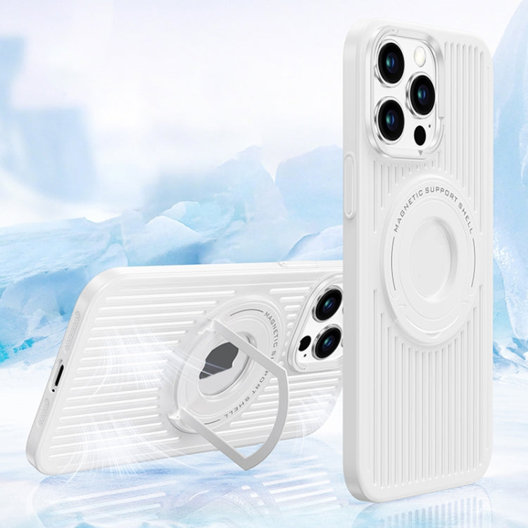 Cooling MagSafe Magnetic Ring Holder Phone Case, For iPhone 14, For iPhone 14 Pro, For iPhone 14 Pro Max, For iPhone 13, For iPhone 13 Pro, For iPhone 13 Pro Max