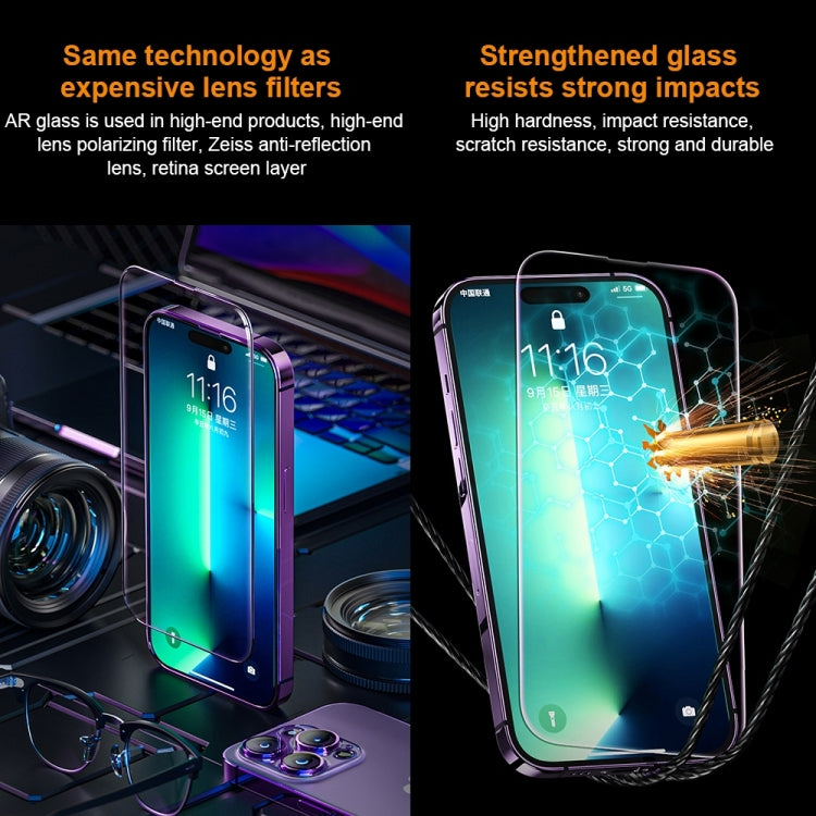 WK WTP-070 King Kong Vacha 9D Curved AR Frosted Tempered Glass Film, For iPhone 14, For iPhone 14 Pro, For iPhone 14 Plus, For iPhone 14 Pro Max, For iPhone 13, For iPhone 13 Pro, For iPhone 13 Pro Max