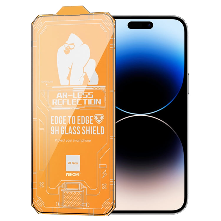 WK WTP-070 King Kong Vacha 9D Curved AR Frosted Tempered Glass Film, For iPhone 14, For iPhone 14 Pro, For iPhone 14 Plus, For iPhone 14 Pro Max, For iPhone 13, For iPhone 13 Pro, For iPhone 13 Pro Max