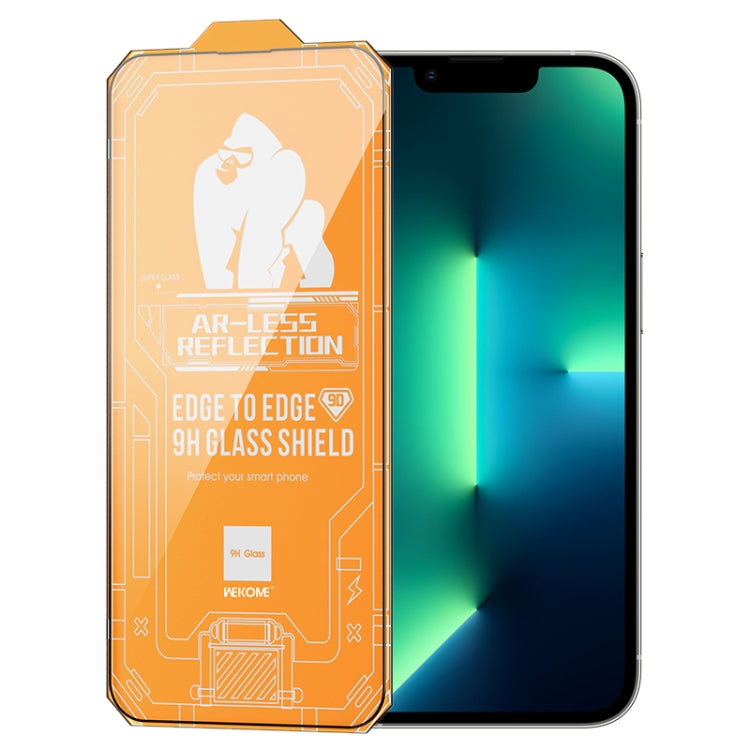 WK WTP-070 King Kong Vacha 9D Curved AR Frosted Tempered Glass Film, For iPhone 14, For iPhone 14 Pro, For iPhone 14 Plus, For iPhone 14 Pro Max, For iPhone 13, For iPhone 13 Pro, For iPhone 13 Pro Max