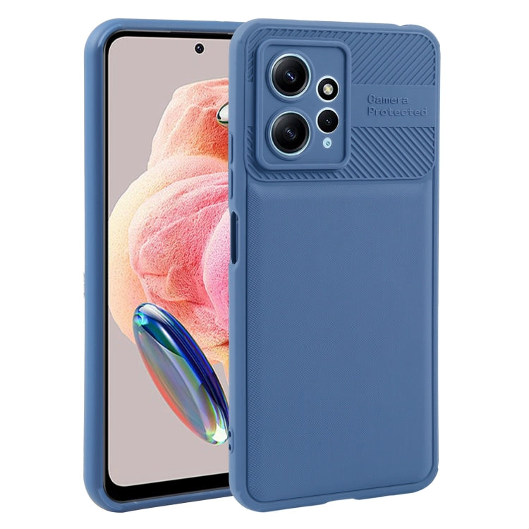 Twill Texture TPU Shockproof Phone Case, For Xiaomi Redmi Note 12 4G