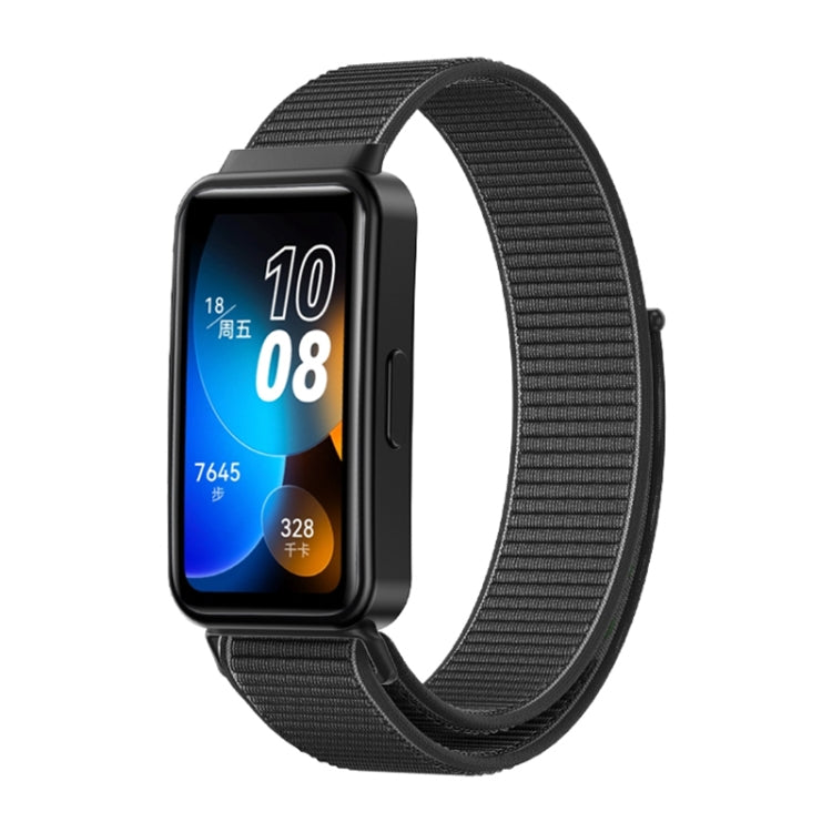 16mm Woven Nylon Loop Watch Band, For Huawei Band 8