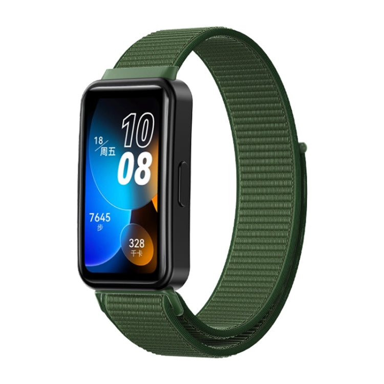 16mm Woven Nylon Loop Watch Band, For Huawei Band 8