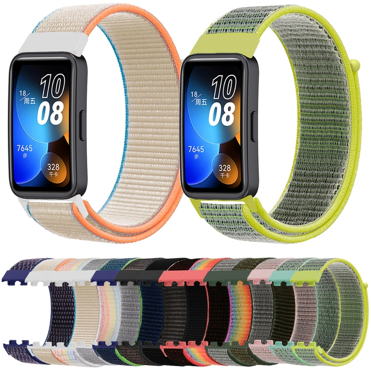 16mm Woven Nylon Loop Watch Band, For Huawei Band 8