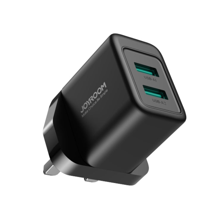 JOYROOM JR-TCN01 2.4A Dual Ports USB Charger, UK Plug