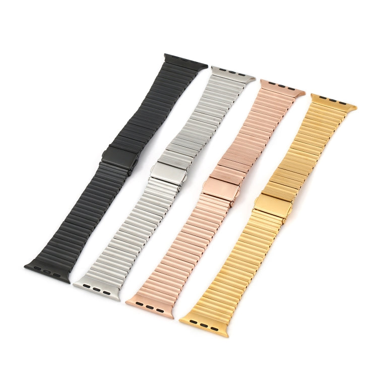 Ocean Metal Replacement Watch Band, For Apple Watch 3 38mm, For Apple Watch 9 41mm, For Apple Watch 3 42mm, For Apple Watch 2 38mm, For Apple Watch 2 42 mm, For Apple Watch 38mm
