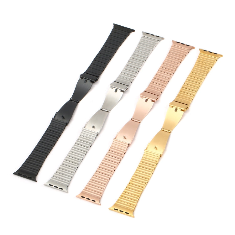 Ocean Metal Replacement Watch Band, For Apple Watch 3 38mm, For Apple Watch 9 41mm, For Apple Watch 3 42mm, For Apple Watch 2 38mm, For Apple Watch 2 42 mm, For Apple Watch 38mm