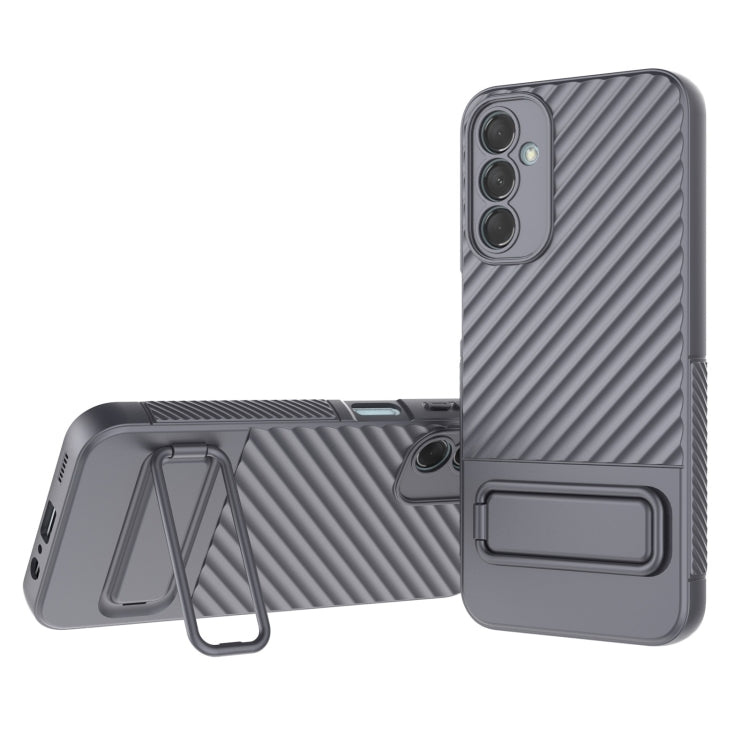 Wavy Texture TPU Phone Case with Lens Film, For Samsung Galaxy M14 5G