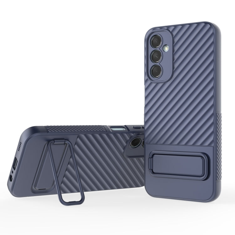 Wavy Texture TPU Phone Case with Lens Film, For Samsung Galaxy M14 5G