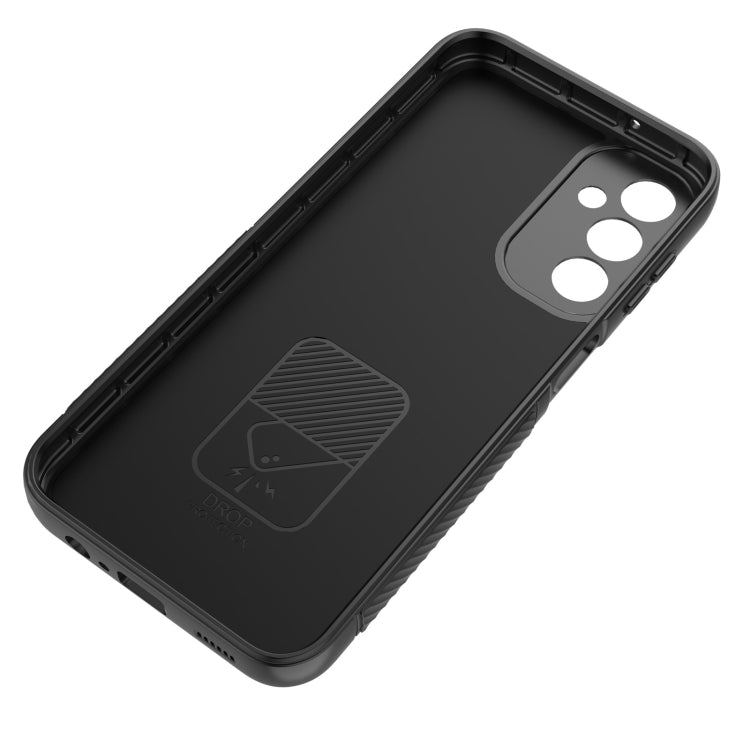 Wavy Texture TPU Phone Case with Lens Film, For Samsung Galaxy M14 5G
