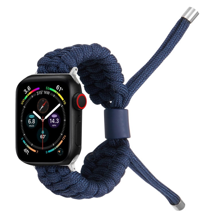 Bracelet de montre en silicone extensible uni, pour Apple Watch SE 40 mm et 44 mm