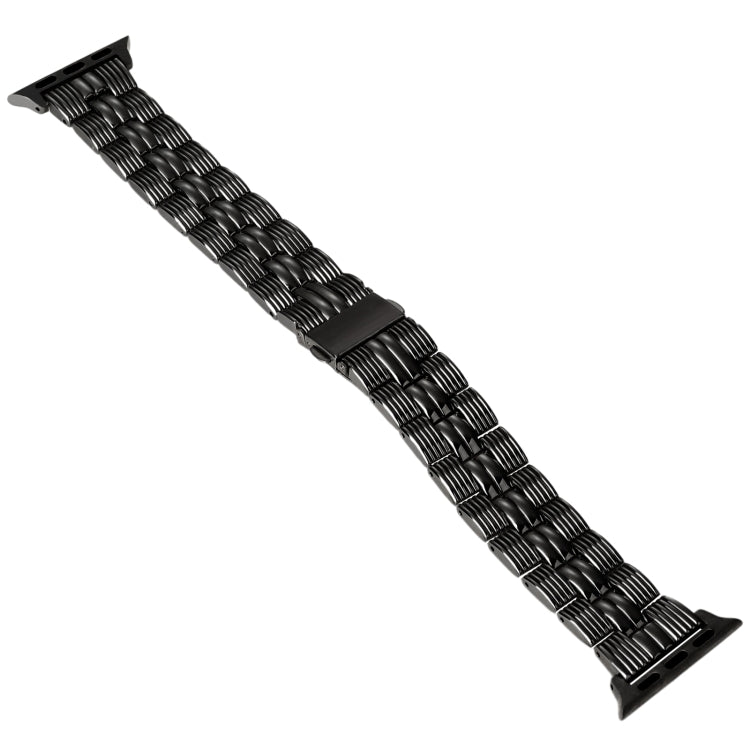 3-Beads Stripe Metal Watch Band, For Apple Watch Series 10 46mm, For Apple Watch Series 10 42mm, For Apple Watch SE 2023 44mm, For Apple Watch SE 2023 40mm