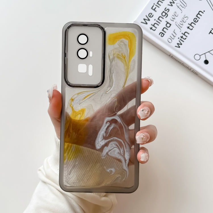 Oil Painting Electroplating TPU Phone Case