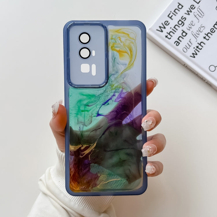 Oil Painting Electroplating TPU Phone Case