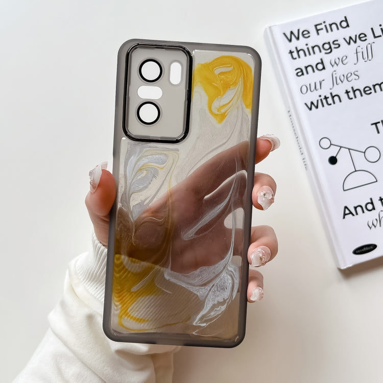 Oil Painting Electroplating TPU Phone Case