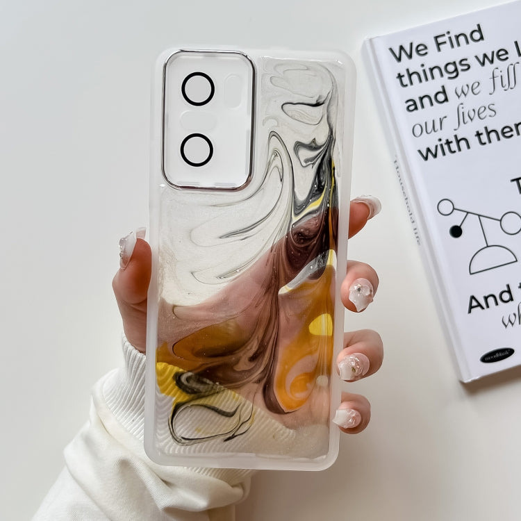 Oil Painting Electroplating TPU Phone Case