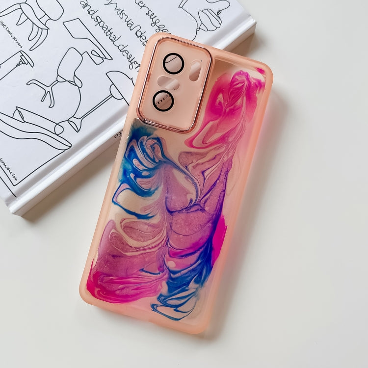 Oil Painting Electroplating TPU Phone Case