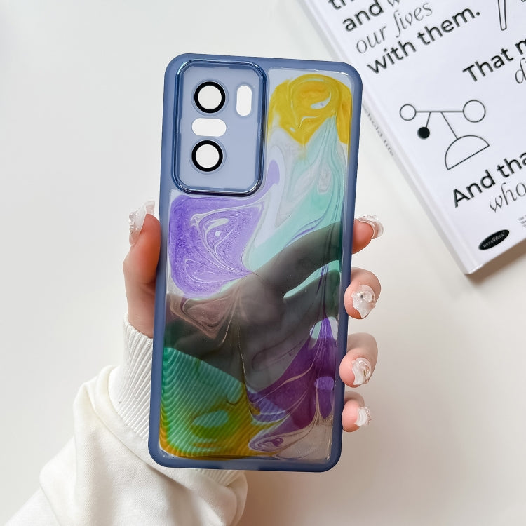 Oil Painting Electroplating TPU Phone Case
