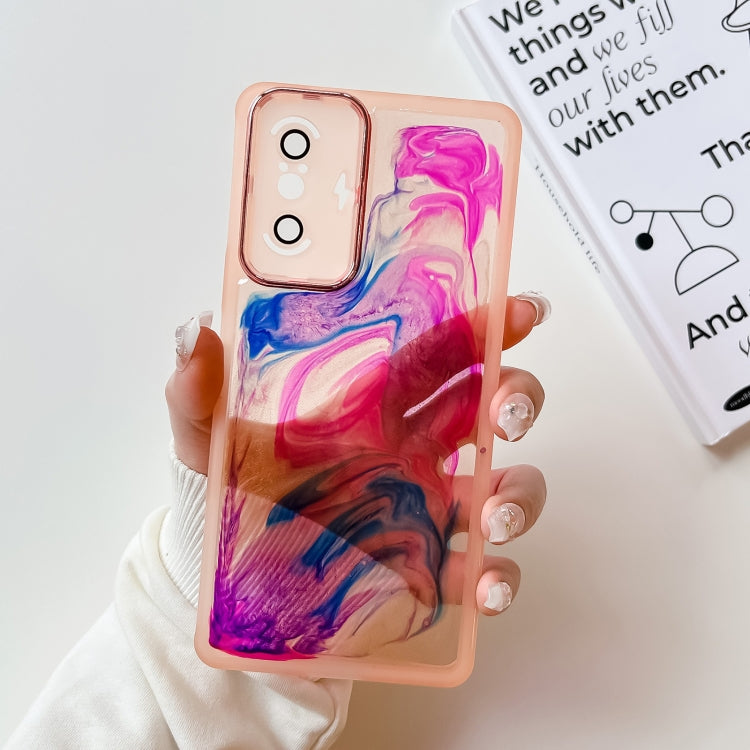 Oil Painting Electroplating TPU Phone Case