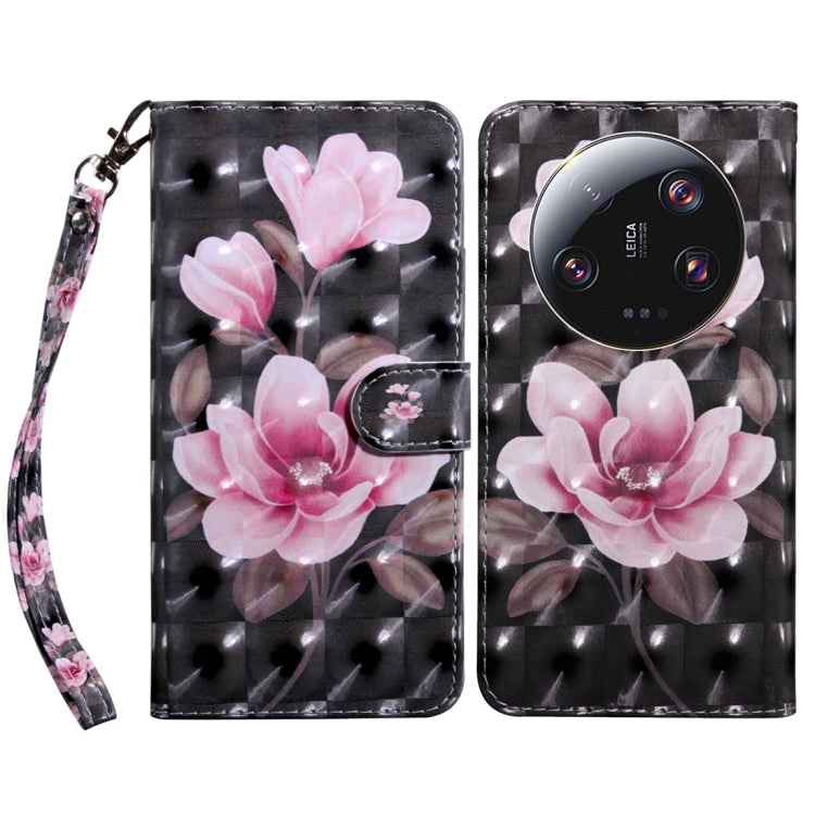 3D Painted Pattern Leather Phone Case