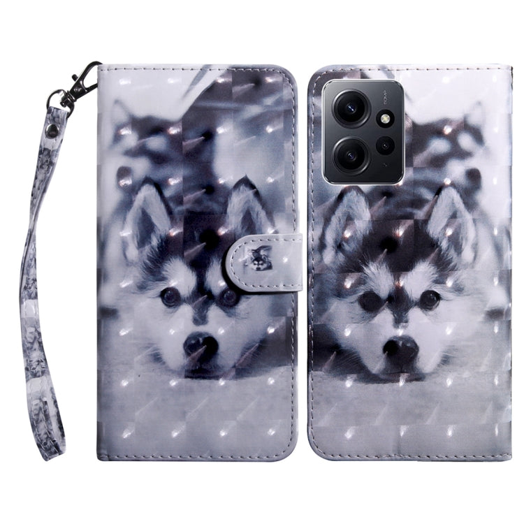 3D Painted Pattern Leather Phone Case