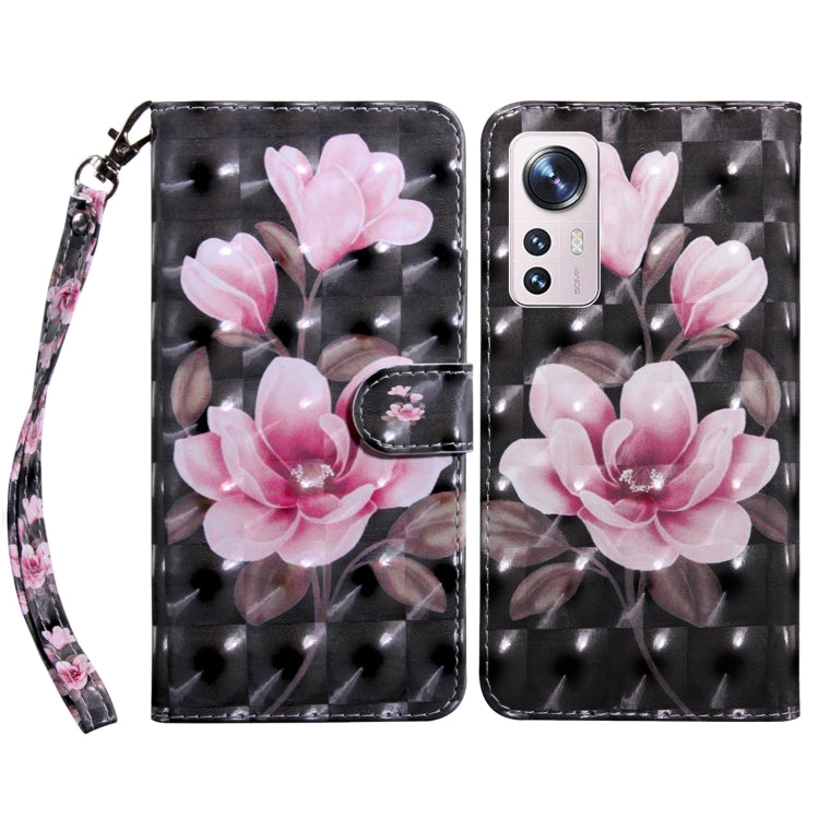 3D Painted Pattern Leather Phone Case