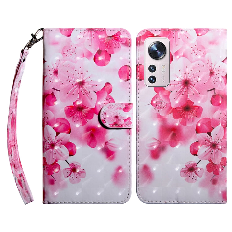 3D Painted Pattern Leather Phone Case